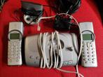 Lifetec Draadloze dect Telefoon Set met antwoordapparaat, Ophalen of Verzenden, Gebruikt, 2 handsets, Stralingsarm
