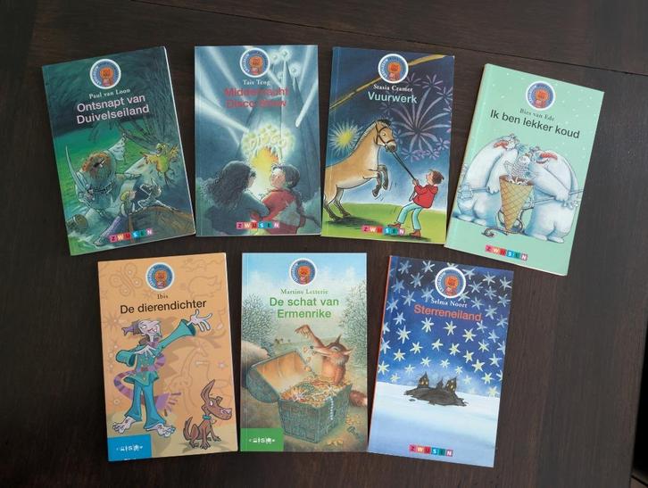 Zwijssen boekjes 7x izgst Diverse schrijvers - groep 6, Boeken, Kinderboeken | Jeugd | onder 10 jaar, Zo goed als nieuw, Ophalen of Verzenden
