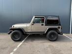 JEEP WRANGLER TJ 4.0i AUTOMAAT 4x4 2002 YOUNGTIMER, Auto's, Jeep, Automaat, Stof, Cabriolet, 4 stoelen