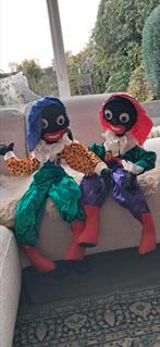 Twee Zwarte Piet poppen, Diversen, Sinterklaas, Ophalen of Verzenden, Gebruikt