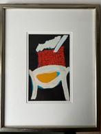 Abstract werk van Arty Grimm 38,5 x 48,5 cm, Antiek en Kunst, Ophalen of Verzenden