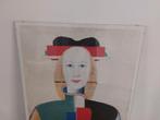 Affiche + lijst Kazimir Malevich 1989 Stedelijk Museum 90x60, Ophalen of Verzenden
