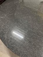 Grote rond tafelblad Graniet 145 cm 60 euro, Ophalen of Verzenden, Zo goed als nieuw, Rond, Overige materialen
