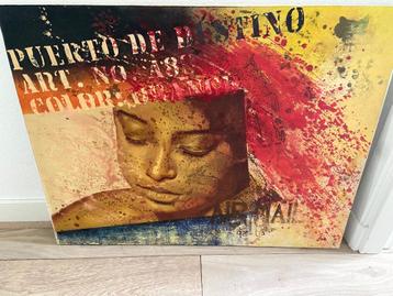 Schilderij op doek beschikbaar voor biedingen