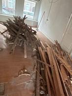 Gratis brandhout ophalen in Den Haag - met spijkers, Ophalen, Gebruikt, 25 tot 50 mm, Plank