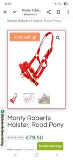 Monty roberts halster rood, Ophalen of Verzenden, Gebruikt, Overige soorten