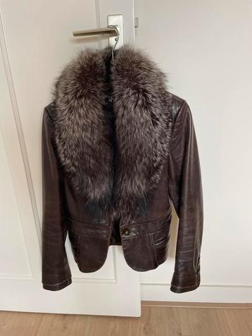 Rock & Republic lederen jas. Maat 36 beschikbaar voor biedingen