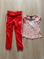 Adidas joggingbroek rood maat 134, Jongen of Meisje, Gebruikt, Ophalen of Verzenden, Broek