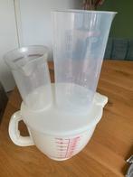 Maatbekers, Huis en Inrichting, Keuken | Tupperware, Ophalen, Gebruikt, Wit
