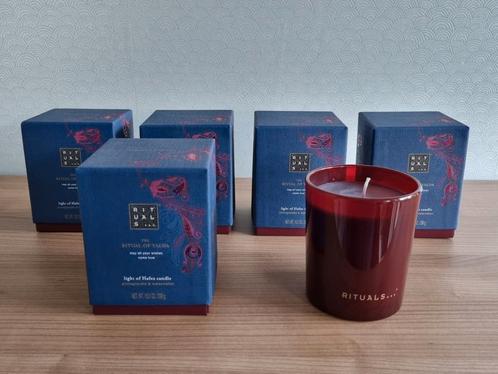 3 luxe Rituals geurkaarsen Limited Edition Yalda, Huis en Inrichting, Woonaccessoires | Kandelaars en Kaarsen, Nieuw, Minder dan 25 cm