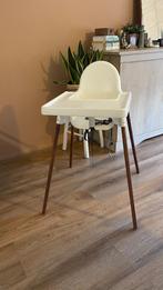 2 stuks - Kinderstoel IKEA - donker houten poten, Kinderen en Baby's, Ophalen, Zo goed als nieuw, Overige typen, Gordel(s)