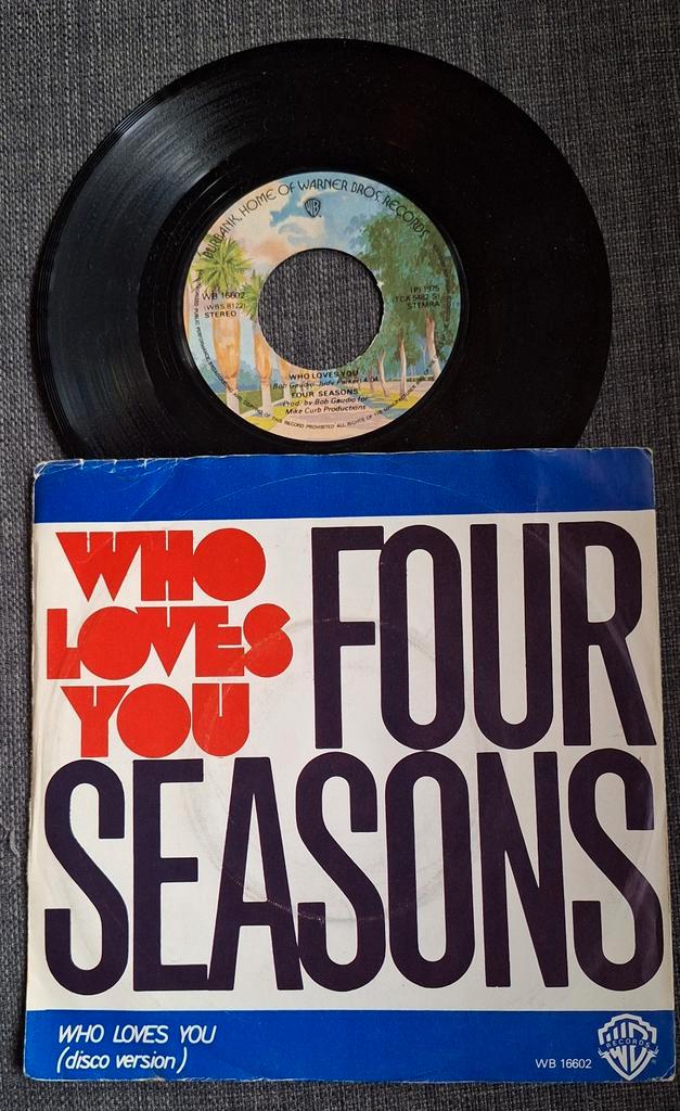 Four Seasons - Who Loves You 7" Single, Cd's en Dvd's, Vinyl | Overige Vinyl, Zo goed als nieuw, Overige formaten, Ophalen of Verzenden