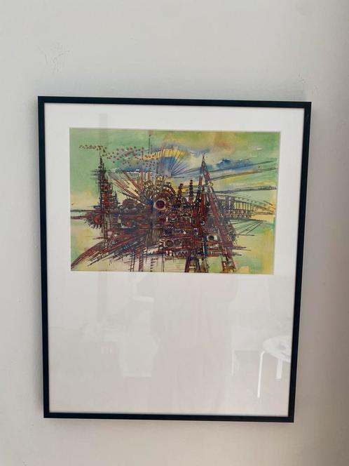 Kent iemand de maker?, Antiek en Kunst, Kunst | Schilderijen | Modern, Ophalen of Verzenden