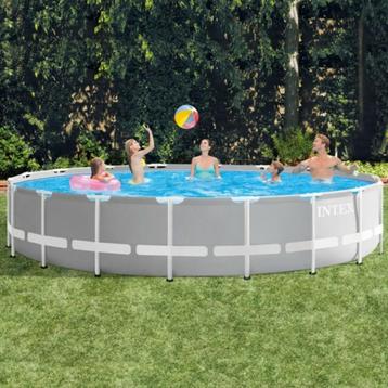Intex Zwembadset Prism Frame Rond Buisvormig (ø) 549x122 cm  beschikbaar voor biedingen