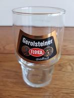 Speciaal bierglas Gerolsteiner Flora quellfrisch, Ophalen of Verzenden, Zo goed als nieuw, Glas of Glazen, Overige merken