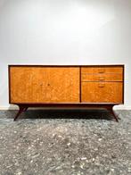 Vintage Midcentury Retro Dressoir Sideboard, Ophalen of Verzenden, Zo goed als nieuw, 25 tot 50 cm, Teakhout