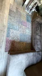 Flint 99 - Kleurrijk vloerkleed met patchwork (160x230cm), Ophalen, Zo goed als nieuw, Rechthoekig, 200 cm of meer