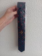 Blauwe stropdas Firenze, Ophalen of Verzenden, Nieuw, Blauw, Met patroon