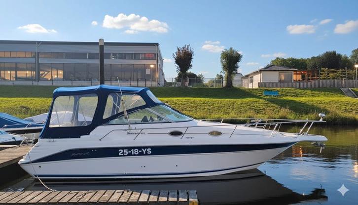 KANS! Complete SeaRay 270 Sundancer, veel opties boegschr. !, Watersport en Boten, Motorboten en Motorjachten, Gebruikt, Polyester