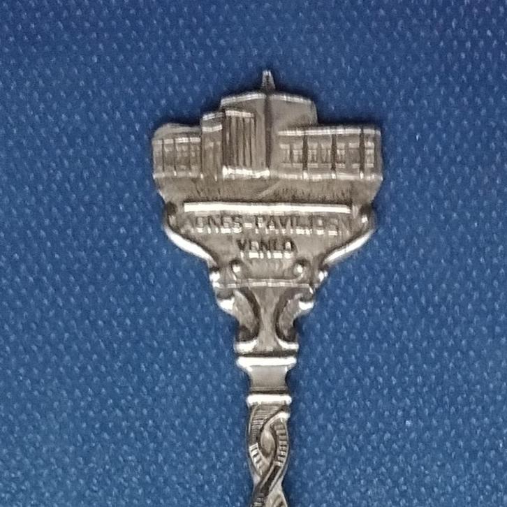 verzilverd lepeltje Agnes Paviljoen Venlo (PLEET), Antiek en Kunst, Antiek | Bestek, Ophalen of Verzenden