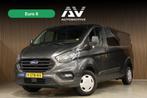 Ford Transit Custom 300 2.0 TDCI L2H1 DC | Dubbel Cabine | 5, Auto's, Voorwielaandrijving, Stof, Gebruikt, 4 cilinders