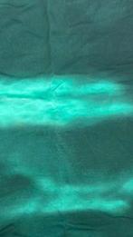 Tye dye green french terry, Hobby en Vrije tijd, Stoffen en Lappen, 120 cm of meer, Ophalen of Verzenden, Zo goed als nieuw, Katoen