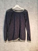 Geisha kanten shirt lange mouwen maat L, Geisha, Zwart, Maat 42/44 (L), Ophalen of Verzenden