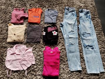 Meisjes kleding pakket maat 152-158, zie foto's. beschikbaar voor biedingen