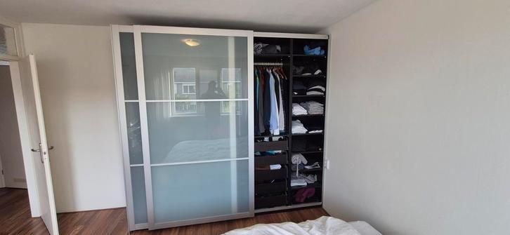 IKEA PAX Kast met Schuifdeuren, Huis en Inrichting, Kasten | Kledingkasten, 200 cm of meer, 200 cm of meer, 50 tot 75 cm, Ophalen