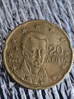 [Derde munt] Griekenland 20 eurocent 2002 letter F, Ophalen of Verzenden, Griekenland, 20 cent, Losse munt