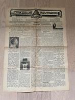 Zierikzeesche Nieuwsbode 10 mei 1940 - Historische Krant, Ophalen of Verzenden, Krant