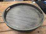 Dienblad, Huis en Inrichting, Woonaccessoires | Dienbladen, Ophalen, Rond, Hout