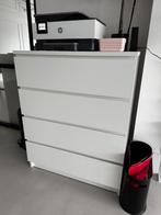 Ladekast wit | 4 lades, Ophalen, 50 tot 100 cm, Zo goed als nieuw, 3 of 4 laden