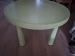 Mammoet tafel lichtgroen, Kunststof, Rond, Zo goed als nieuw, 75 cm of meer