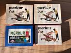 Merkur 4 bouwsets jaren ‘70, Verzamelen, Ophalen, Gebruikt