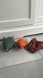 3 dino handpoppen super leuk!, Ophalen of Verzenden, Zo goed als nieuw
