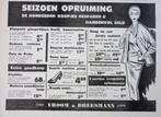 20 vintage advertenties Vroom en Dreesmann 1957 V&D, Ophalen of Verzenden, Gebruikt, Reclamebord