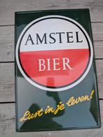 Amstel Bier Reclamebord - vintage Look, Ophalen