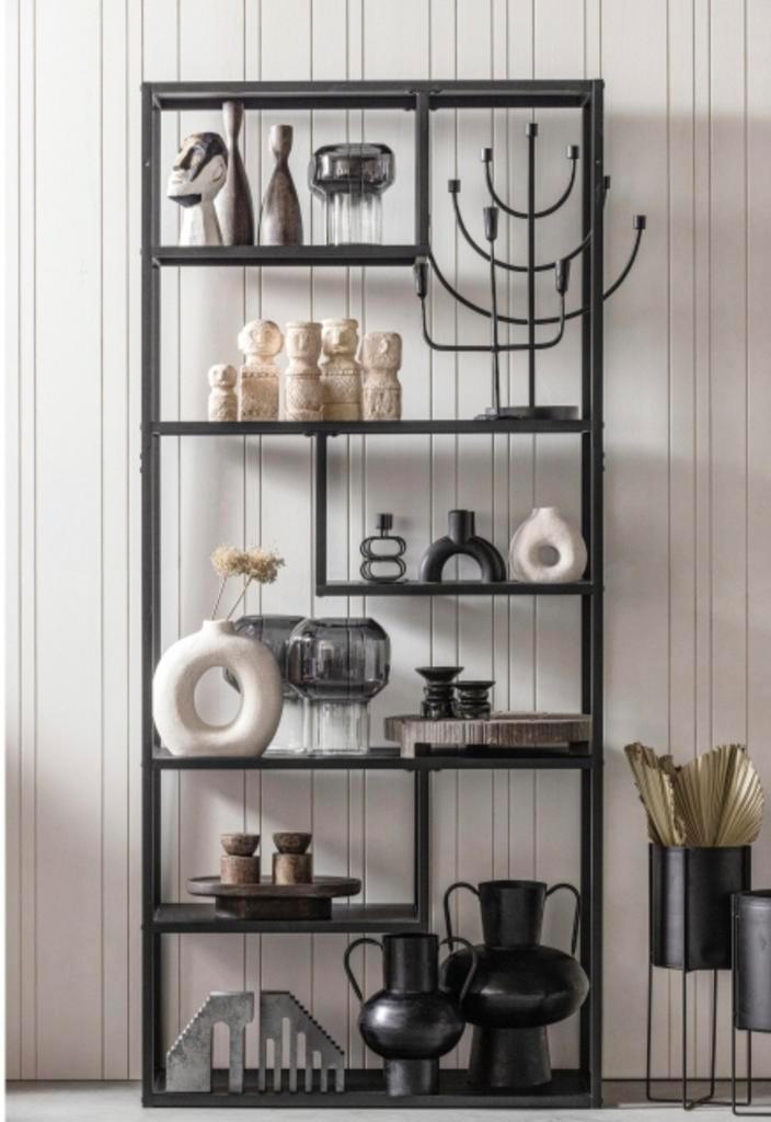 Woood Teun vakkenkast/ roomdivider, Huis en Inrichting, Kasten | Stellingkasten, Zo goed als nieuw, Ophalen of Verzenden