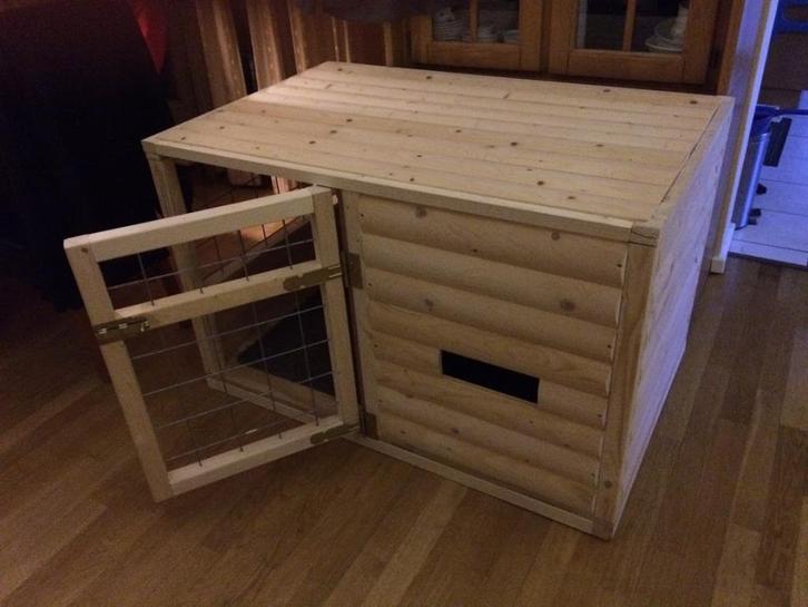 Hondenhok, Dieren en Toebehoren, Hondenhokken, Gebruikt, Hondenhok, 65 tot 100 cm, 110 cm of meer, Ophalen