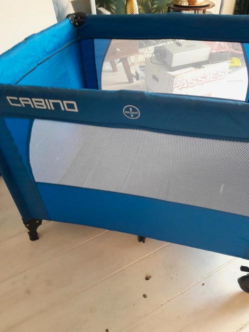 opvouwbare/inklapbare camping box met matras, Kinderen en Baby's, Kinderkamer | Overige Meubels, Zo goed als nieuw, Overige typen