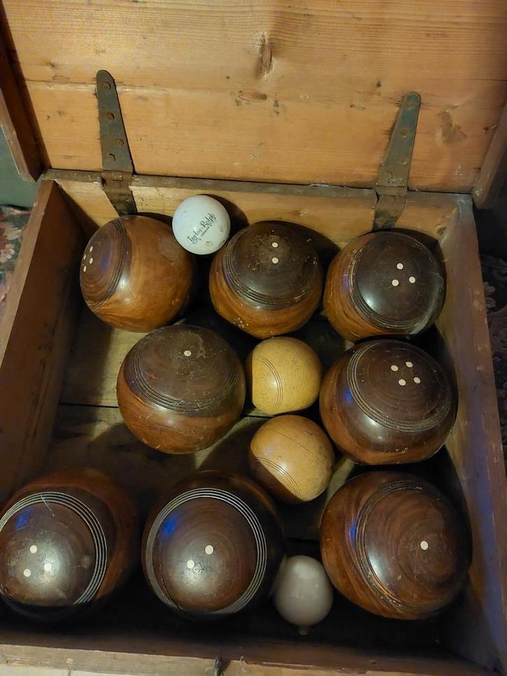 Antiek Hoare Bowling Spel uit 1930, Antiek en Kunst, Antiek | Overige Antiek, Ophalen