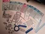 Diverse snijmallen + stempel en 2 stencils voor €10,00, Ophalen of Verzenden, Zo goed als nieuw, Frame of Mal