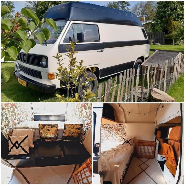 Oldtimer VW T3  Camperbusje (VASTE PRIJS), Caravans en Kamperen, Campers, Particulier, tot en met 4, Buscamper of Camperbus, Volkswagen