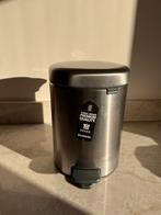 Brabantia RVS pedaalemmer – 5 liter – Compact & stijlvol!, Huis en Inrichting, Woonaccessoires | Prullenbakken, Ophalen, Met pedaal