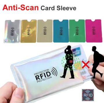 Anti-Scan Card Sleeve Anti-magnetische Anti-diefstal Anti RF beschikbaar voor biedingen