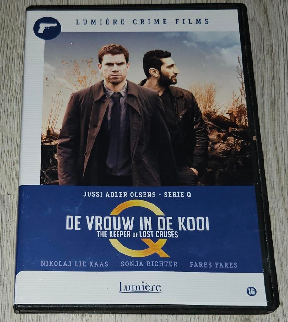 De Vrouw in de Kooi - Serie Q - DVD, Vanaf 16 jaar, Ophalen of Verzenden, Zo goed als nieuw, Detective en Krimi
