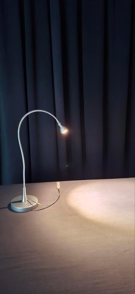 Flexibele Bureaulamp, Huis en Inrichting, Lampen | Tafellampen, Gebruikt, Minder dan 50 cm, Metaal, Ophalen of Verzenden