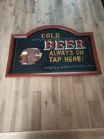 Mancave reclame bord, Ophalen of Verzenden, Zo goed als nieuw, Reclamebord, Plaat of Schild, Overige merken