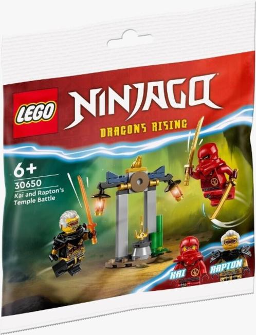 Lego Ninjago Dragons Rising Season 1 30650 Kai and Rapton's, Kinderen en Baby's, Speelgoed | Duplo en Lego, Nieuw, Lego, Complete set